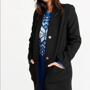 Abercrombie & Fitch Women's Wool Blend Collarless